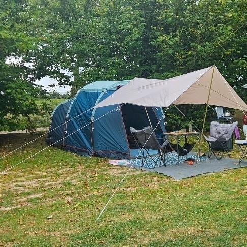 Quechua koepeltent Arpenaz 4.1 zgan, Ophalen, Zo goed als nieuw, Tot en met 4