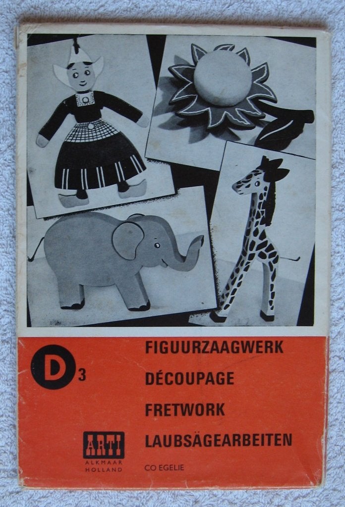 ARTI Figuurzaagwerk (tamelijk oud) door Co Egelie, Ophalen of Verzenden, Gebruikt, Overige thema's