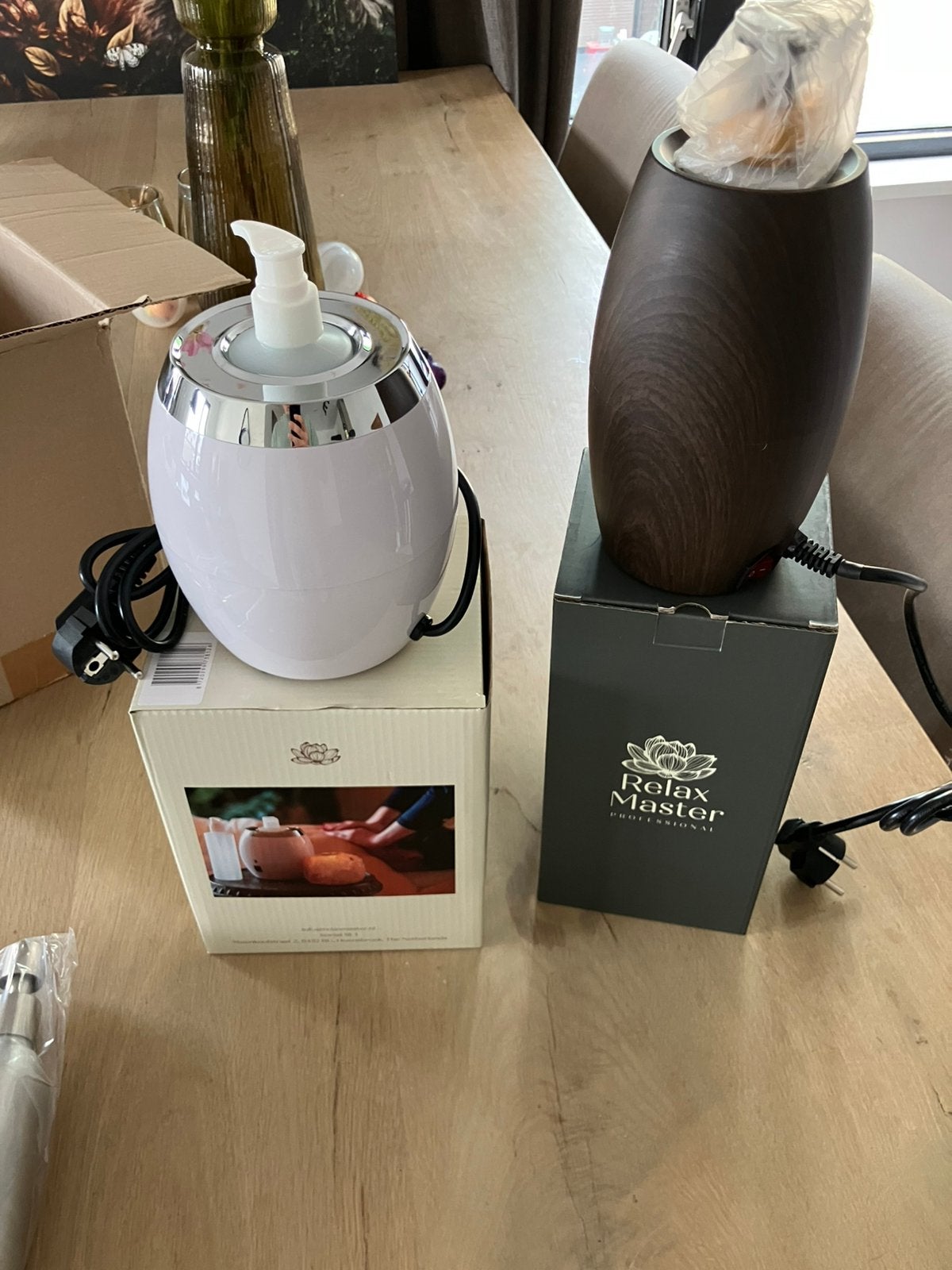 Relax Master Proffessional diffuser set nieuw in doos, Ophalen of Verzenden