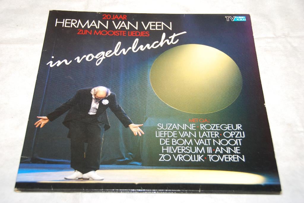 Herman van Veen – In Vogelvlucht LP Vinyl, Cd's en Dvd's, Gebruikt, 1980 - 1989, 12 inch, Fotohoes