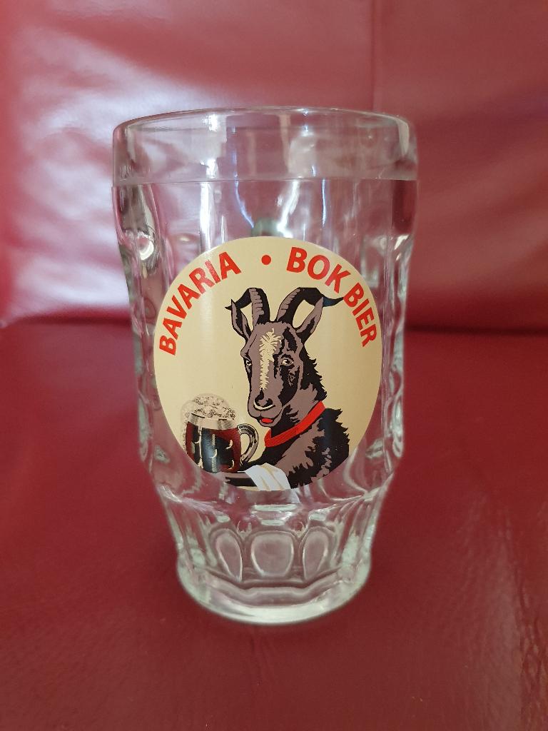 Bavaria Spring Bok (bierglas en pul), Ophalen of Verzenden, Nieuw, Glas of Glazen, Bavaria