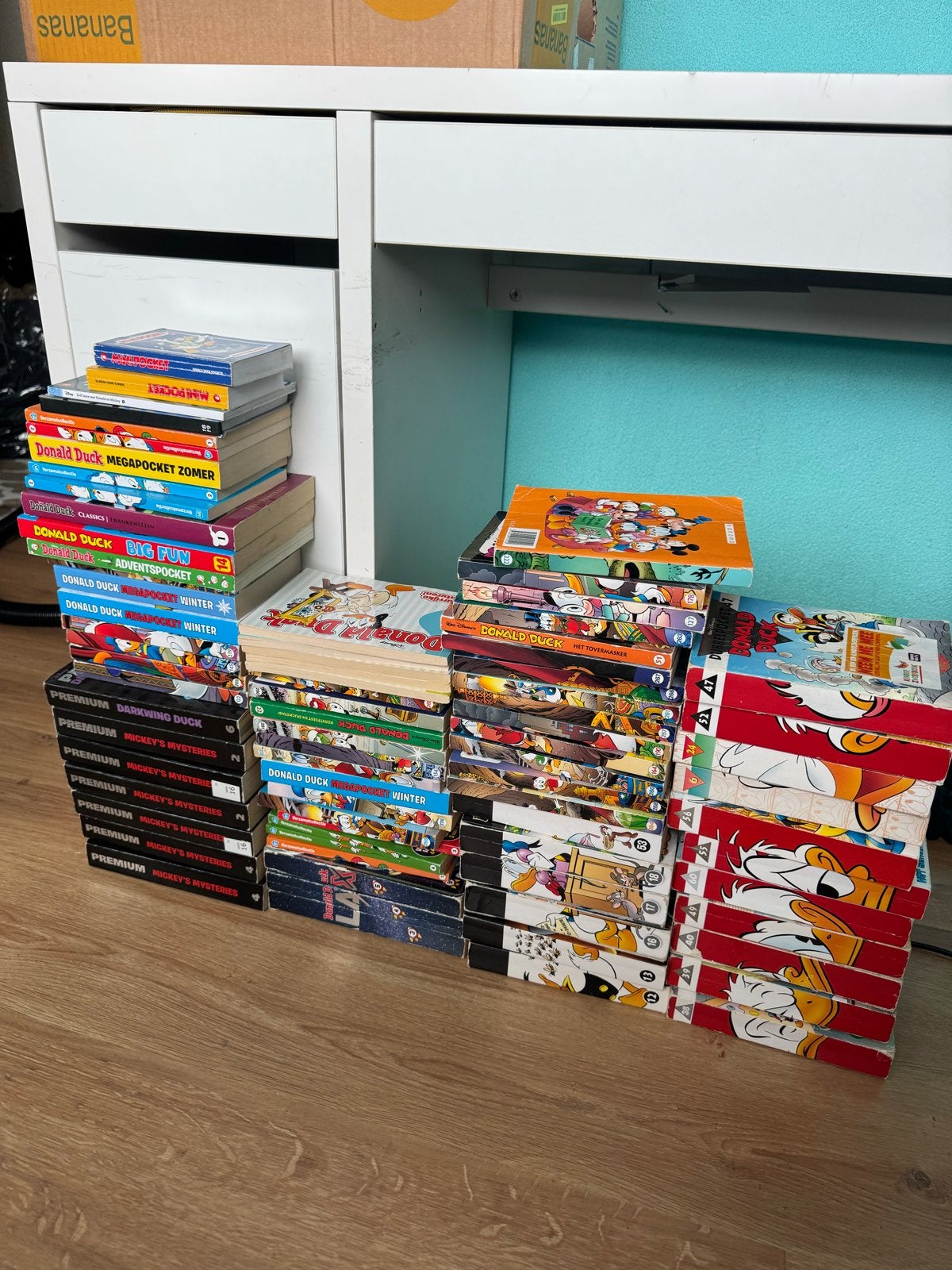 Grote collectie Donald Duck stripboeken en pockets, Meerdere stripboeken, Ophalen, Gelezen