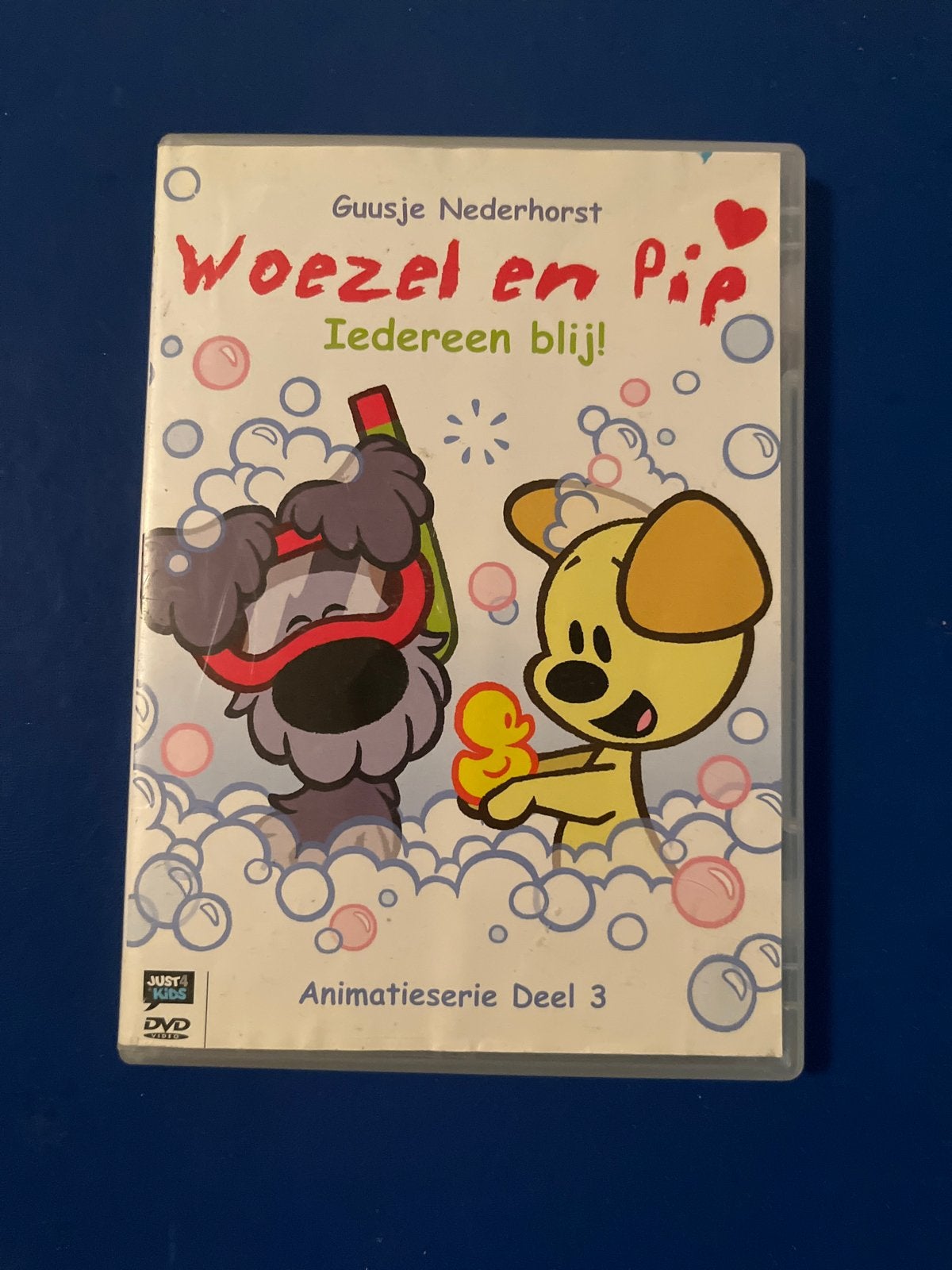 Woezel en Pip: Iedereen blij! Animatieserie Deel 3 DVD, Alle leeftijden, Ophalen of Verzenden, Gebruikt, Educatief
