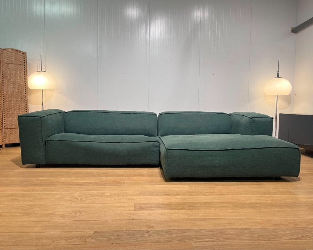 Fest Amsterdam Dubbar Hoekbank Groen ZGAN, Design Bankstellen Fest Amsterdam, https://www.festamsterdam.com/nl-en, Hoekbank, 300 cm of meer