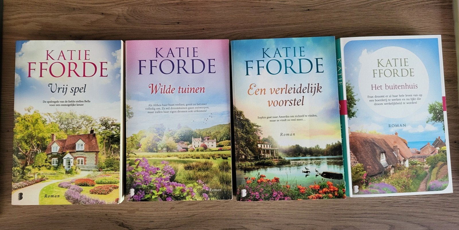 4 Boeken van Katie Fforde romans., Ophalen of Verzenden, Zo goed als nieuw, Katie Fforde