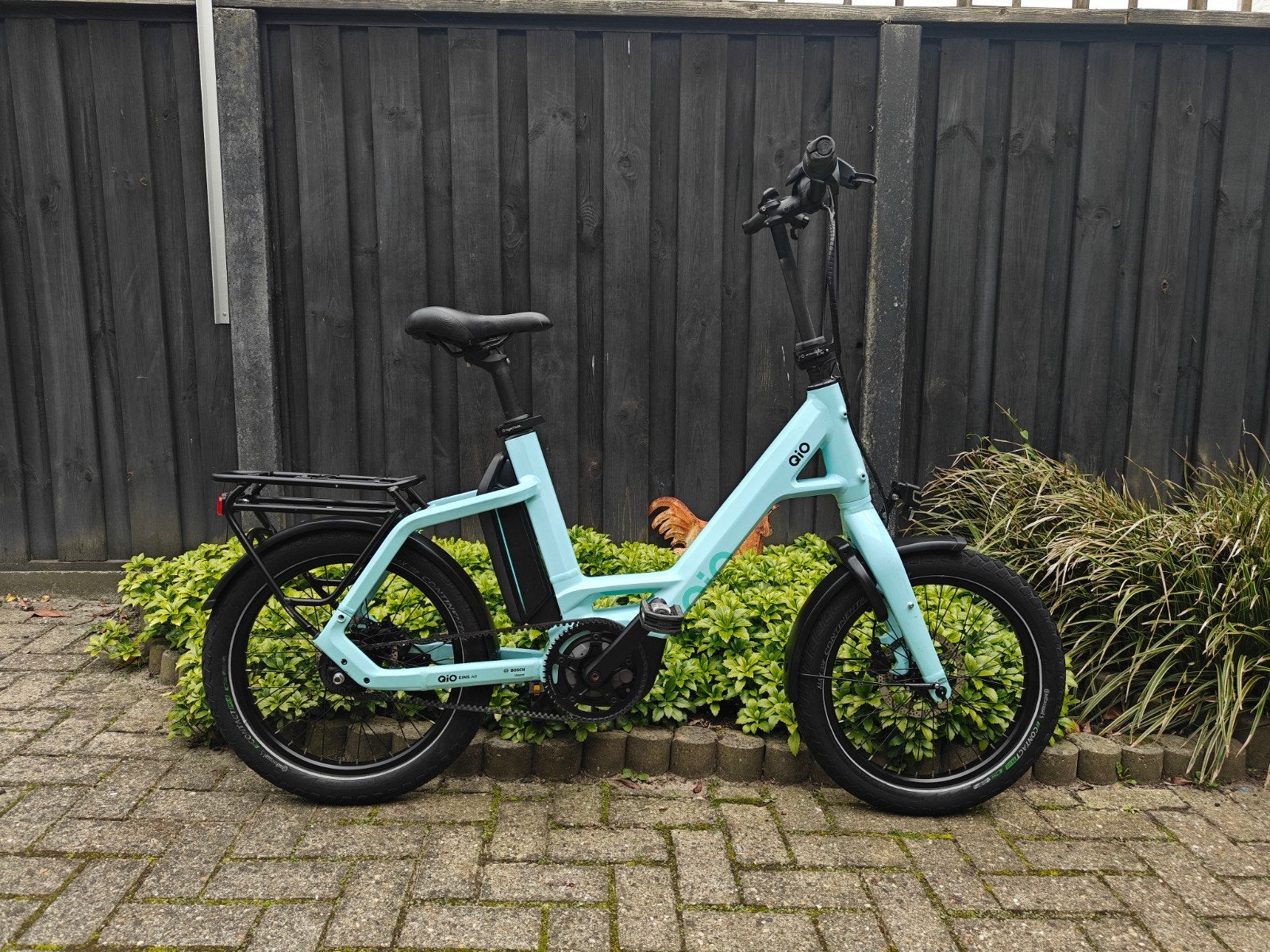 QiO eins ap8, 3000km, Fietsen en Brommers, Fietsen | Dames | Damesfietsen, Zo goed als nieuw, Overige merken, Versnellingen, 47 tot 50 cm