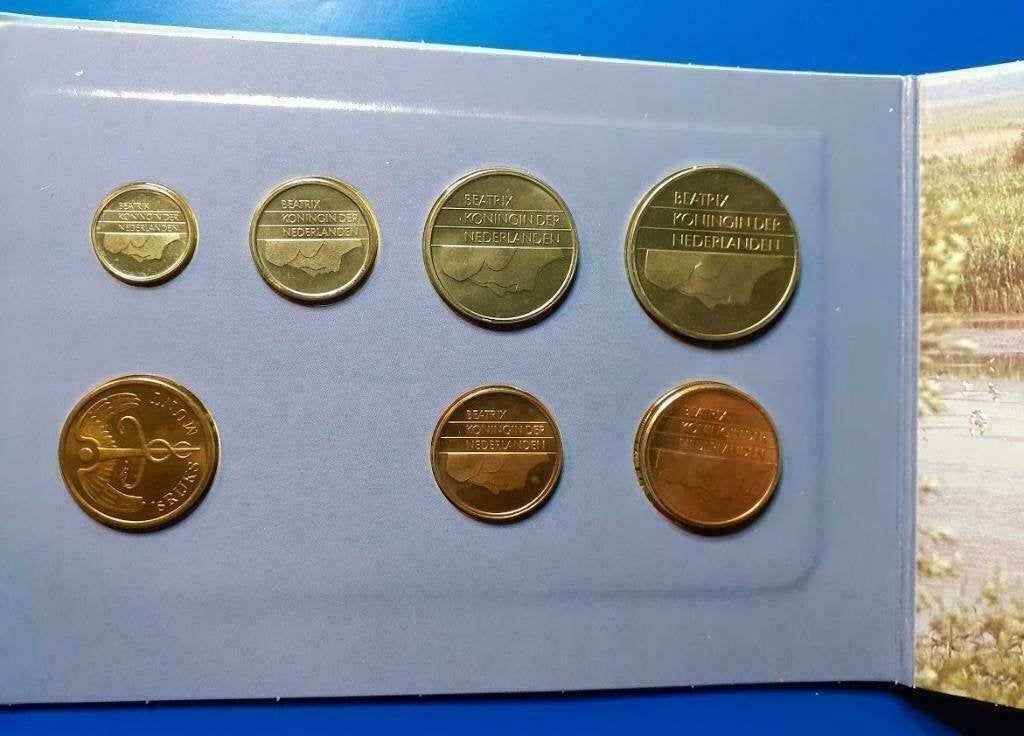 FDC Muntset 1989 Flevoland, Postzegels en Munten, Munten | Nederland, Verzenden, Koningin Beatrix, Overige waardes, Setje
