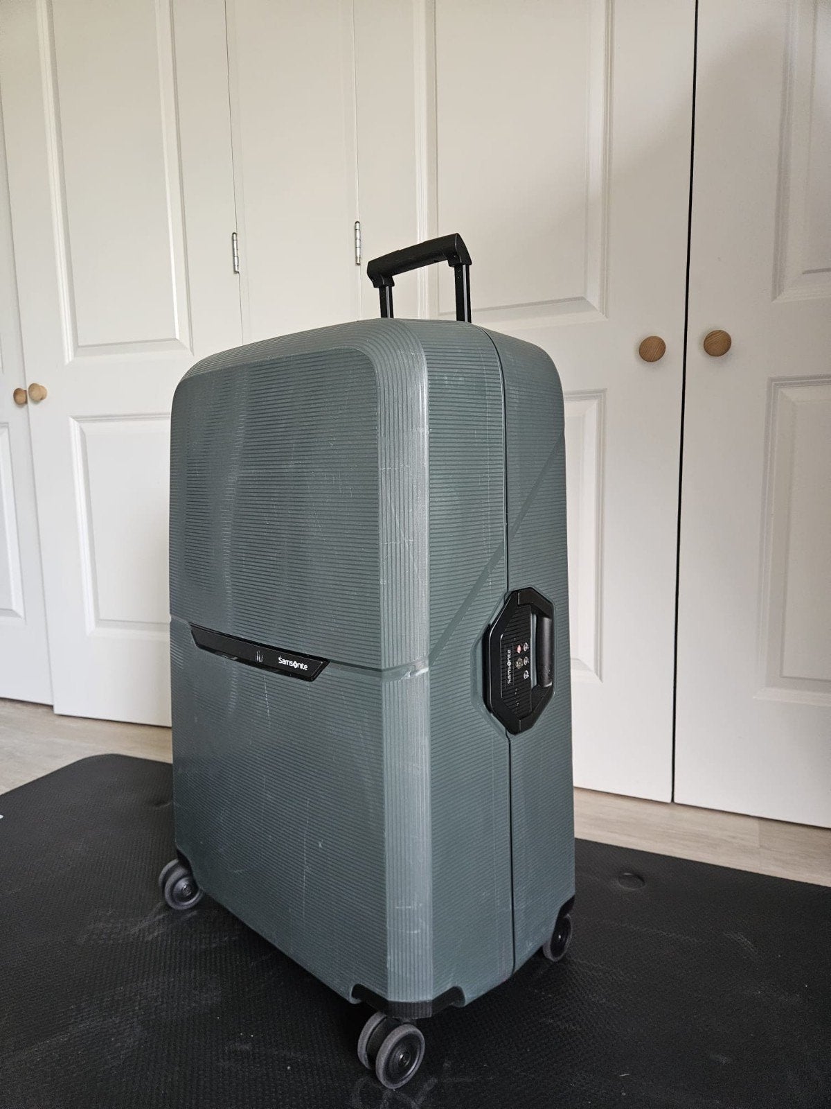 Samsonite Koffer -  81 cm, Ophalen, Gebruikt, 80 cm of meer, Groen