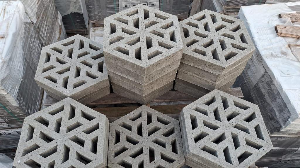 9,- per stuk Oudhollands ECO-tegel | Grijs | 37,5x37,5x7cm, Ophalen, Zo goed als nieuw, 10 m² of meer, Beton