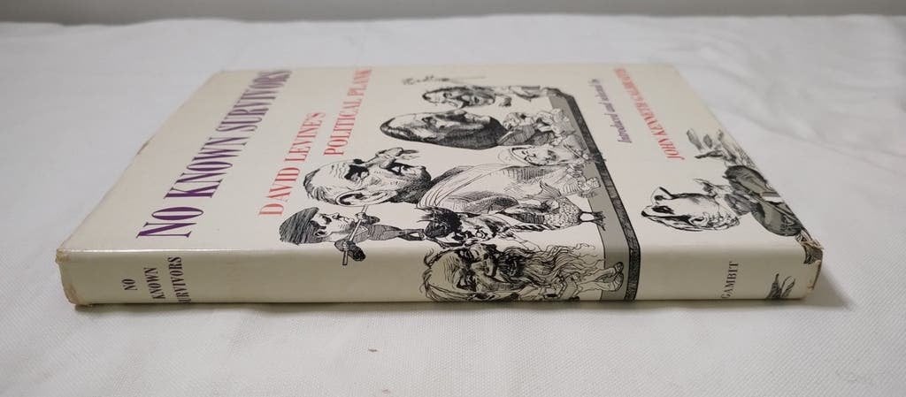 No Known Survivors - David Levine`s political plank, Gelezen, John Kenneth Galbraith, Ophalen of Verzenden, Schilder- en Tekenkunst