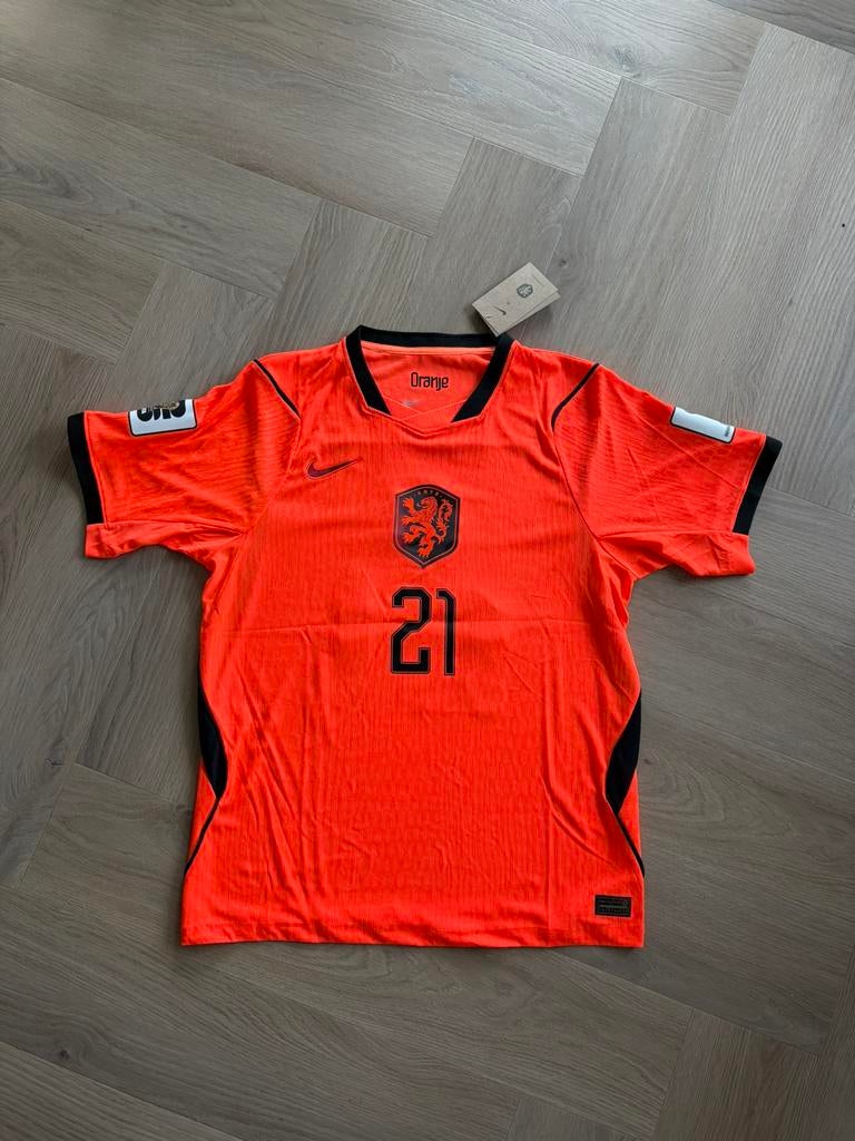 Nederlands elftal shirt - Frenkie de jong - L, Maat L, Ophalen, Nieuw, Shirt