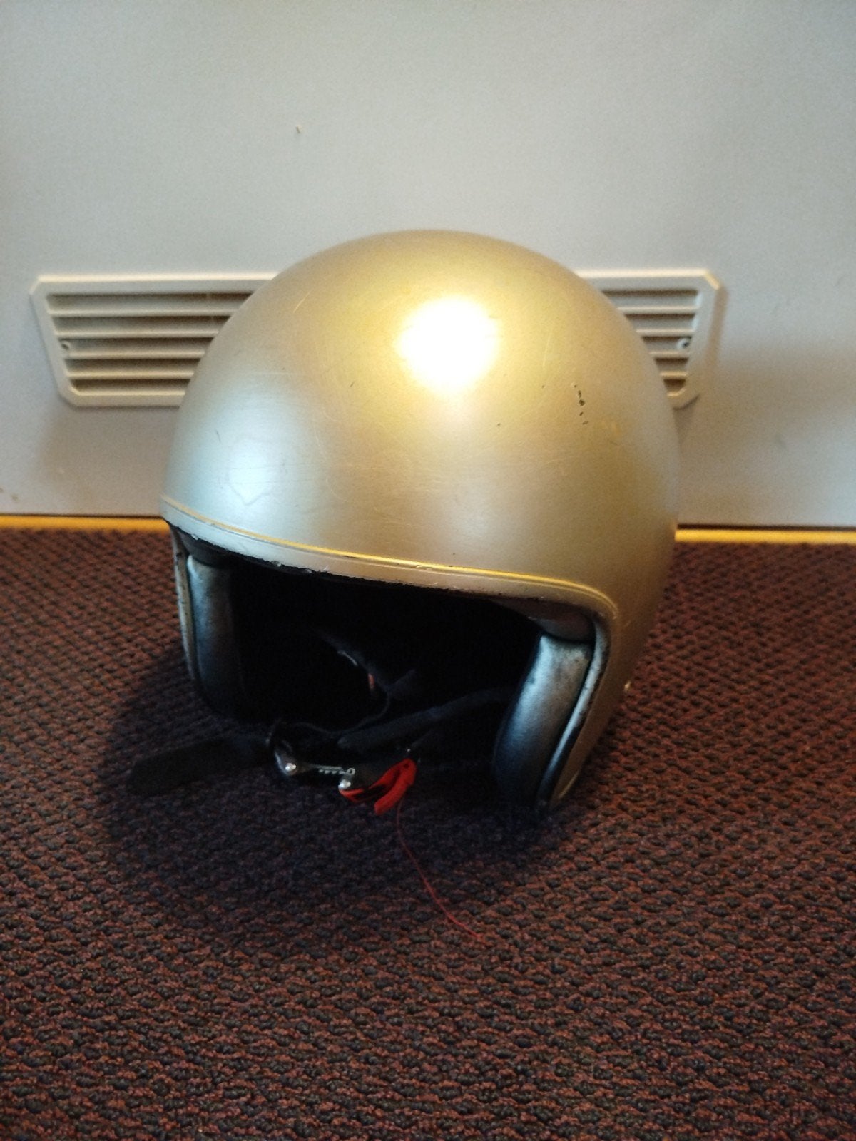 Gouden Jethelm Maat L, Motoren, Kleding | Motorhelmen, Heren, Jethelm, L, Tweedehands
