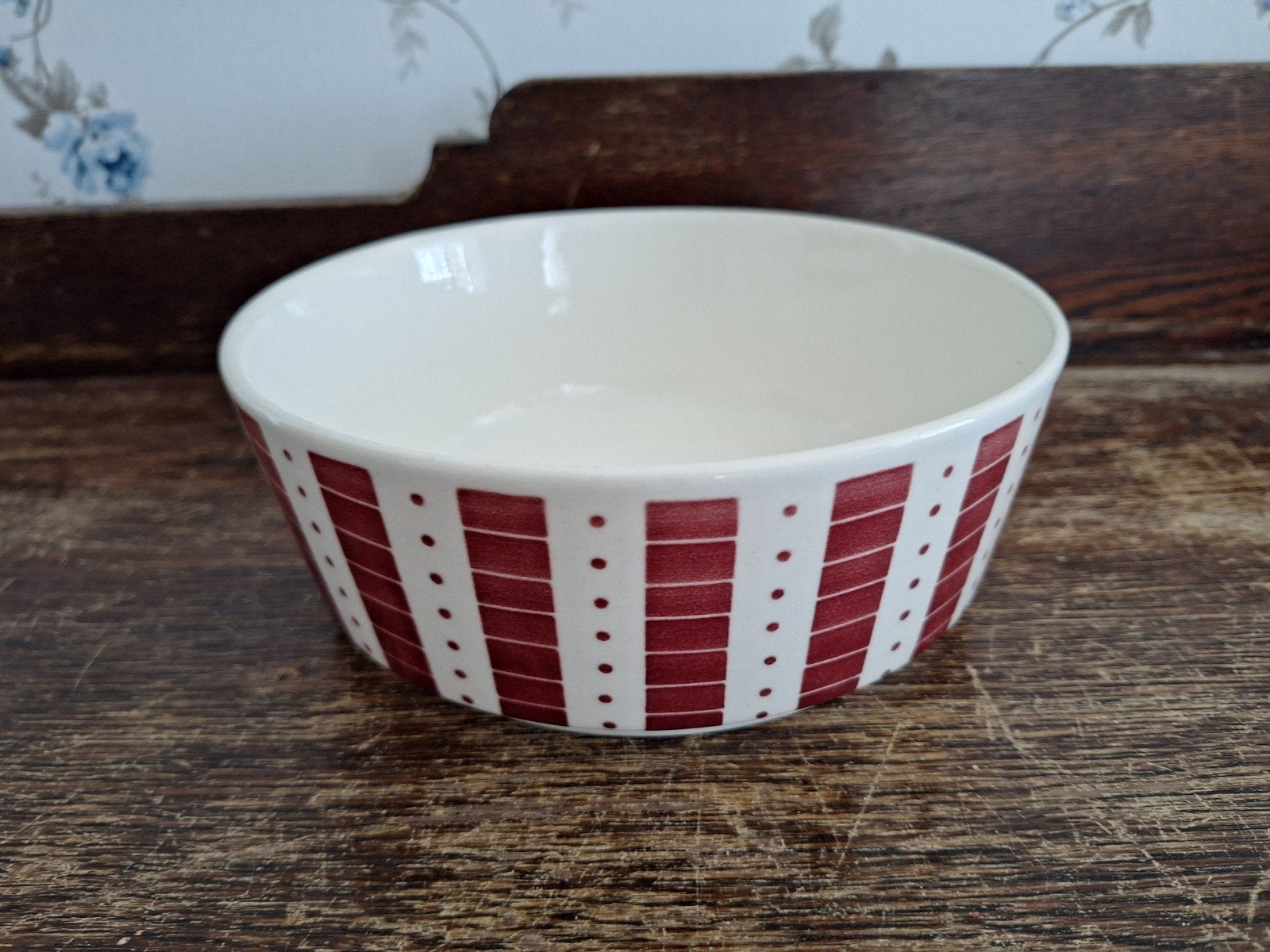 vintage schaal van Boch la Louviere, Antiek en Kunst, Antiek | Servies los, Ophalen