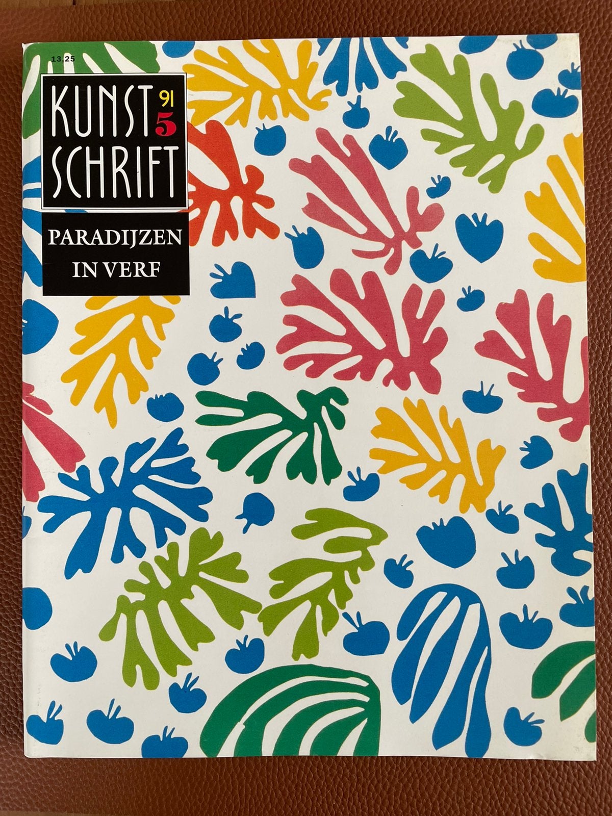 Kunstschrift 1991 nr 5 Paradijzen in verf, Ophalen of Verzenden