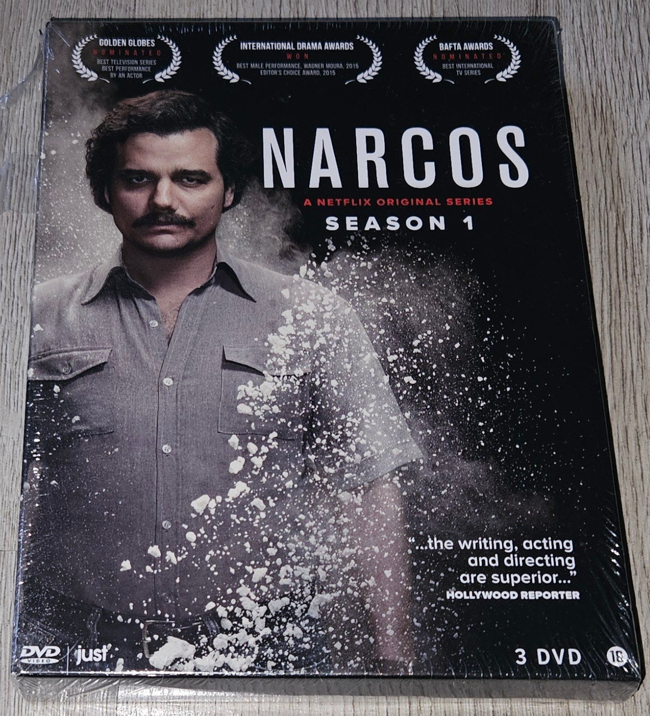 Narcos Seizoen 1 - Netflix Original Serie (3 DVD's), Maffia en Misdaad, Vanaf 16 jaar, Nederlands, Ophalen of Verzenden