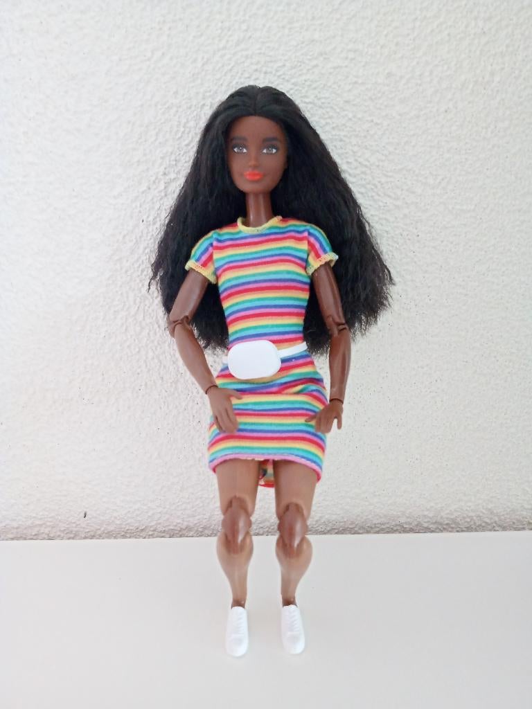 Barbie Fashionistas #166, Ophalen of Verzenden, Gebruikt, Barbie