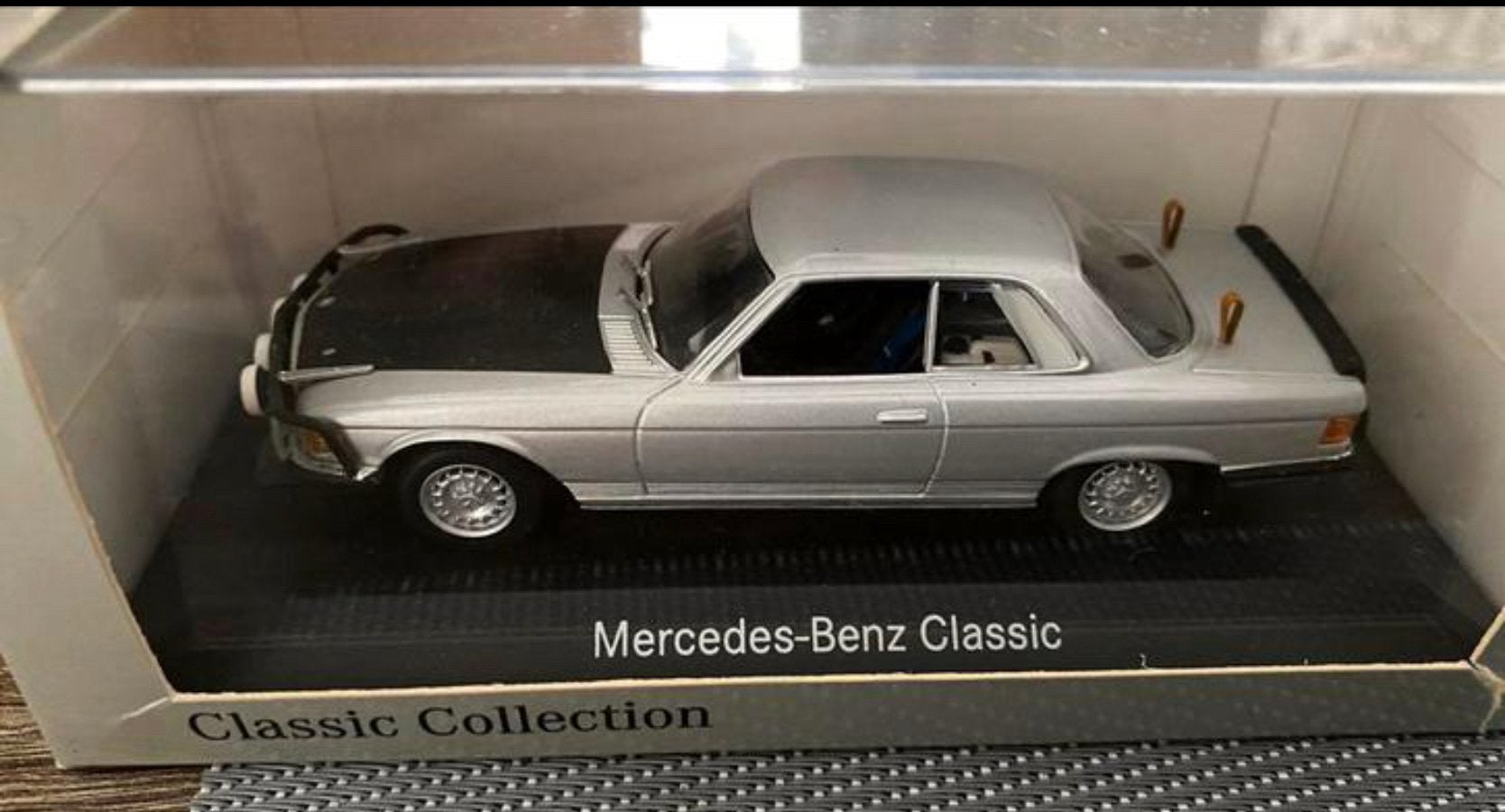 Mercedes 450 SLC 5.0 Rally collectors item, mint, Hobby en Vrije tijd, Ophalen, Nieuw, Auto, MiniChamps