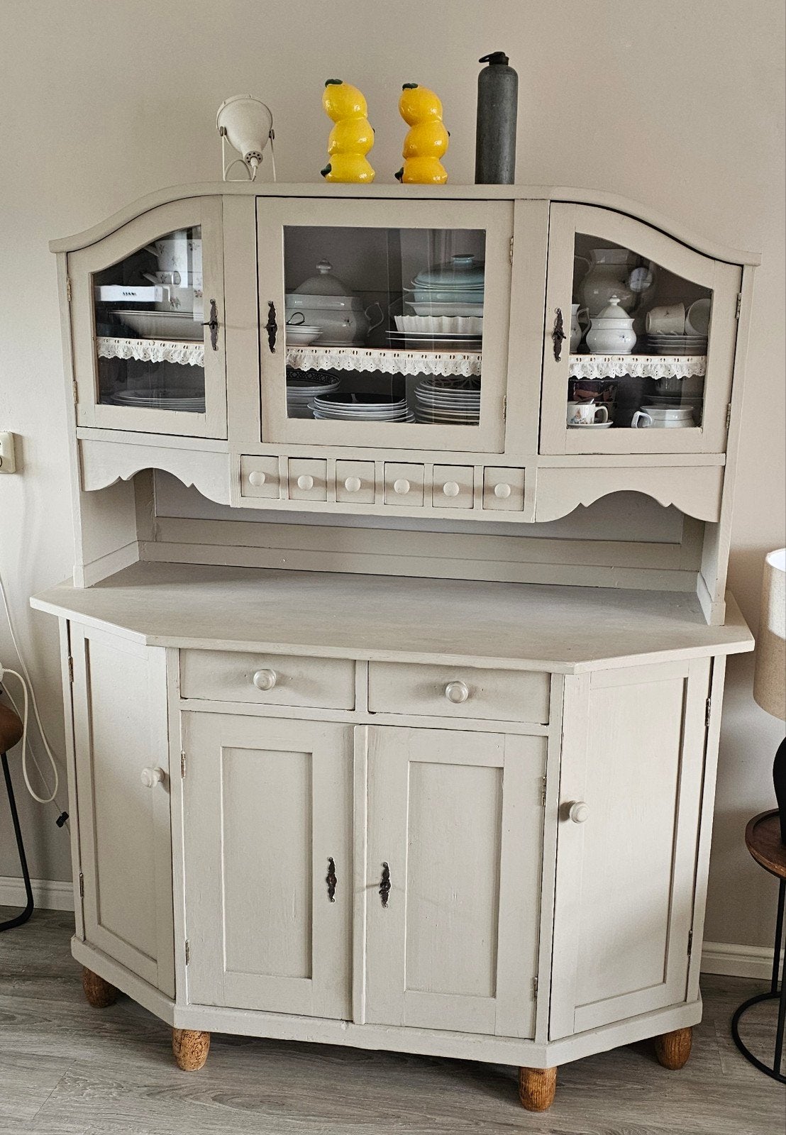 Mooie oud grenen buffetkast - 180x150x60 cm, Ophalen, Gebruikt, 50 tot 75 cm, Met deur(en)