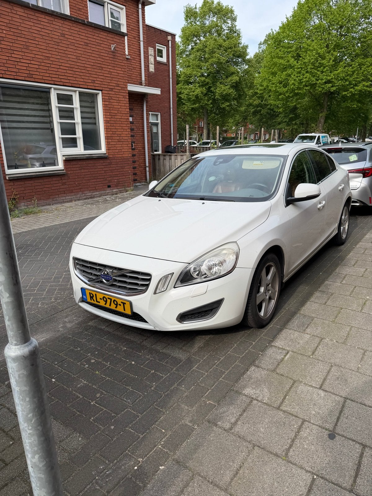 Volvo s60, Auto's, Volvo, Particulier, Benzine, Sedan, Geïmporteerd, Wit, Ophalen