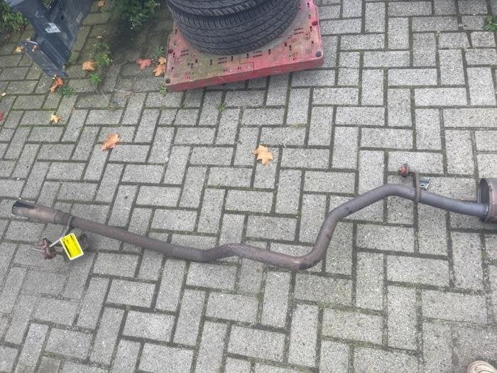 Uitlaat Midden + Einddemper van een Alfa Romeo Mito, Gebruikt, -, Verzenden, -