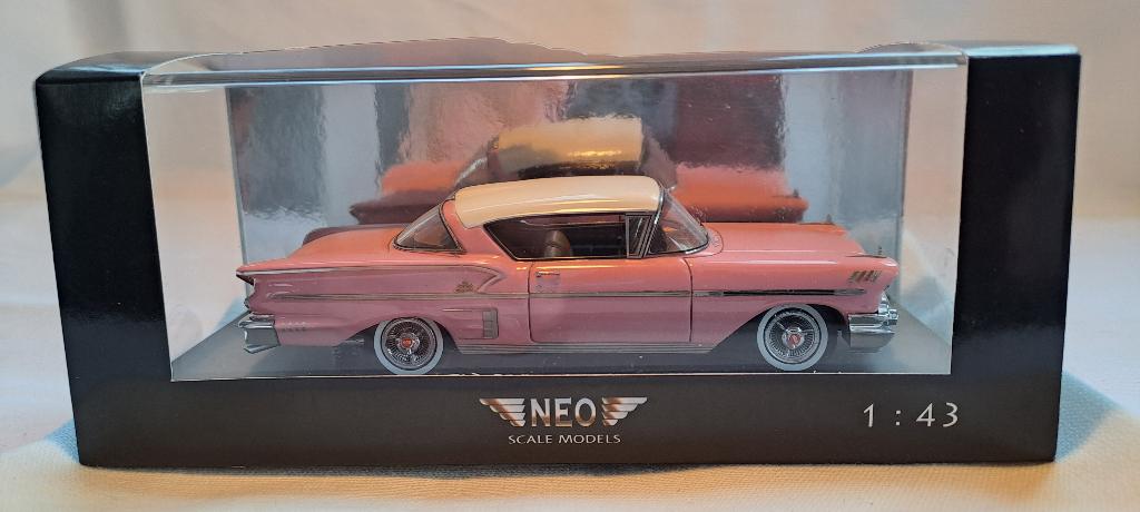 Chevrolet Bel Air HT Convertible, Hobby en Vrije tijd, Modelauto's | 1:43, Ophalen of Verzenden, Nieuw, Auto, Overige merken