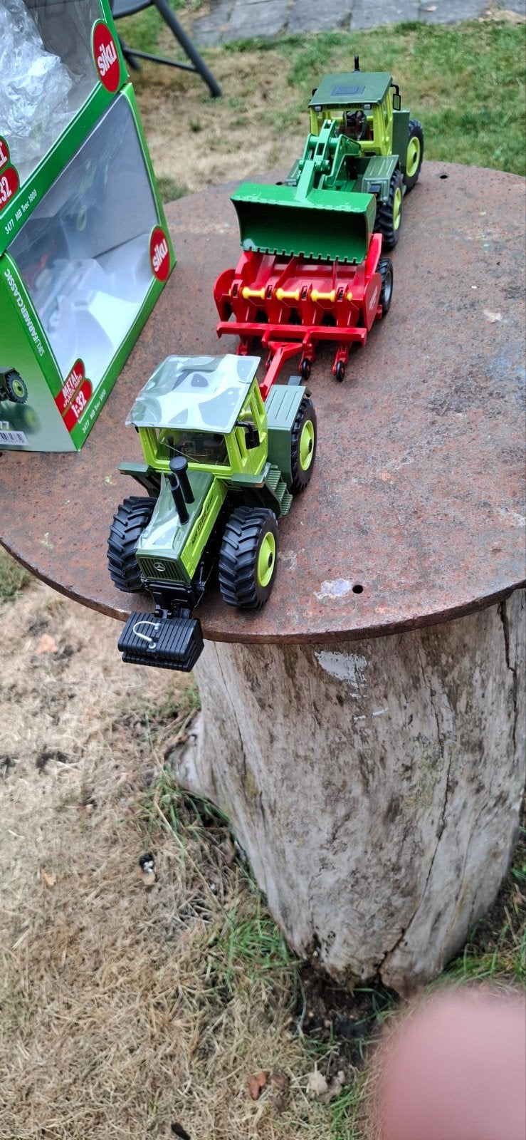 mb traks siku 1800 2in nieuwstaat, Ophalen of Verzenden, Tractor of Landbouw, SIKU