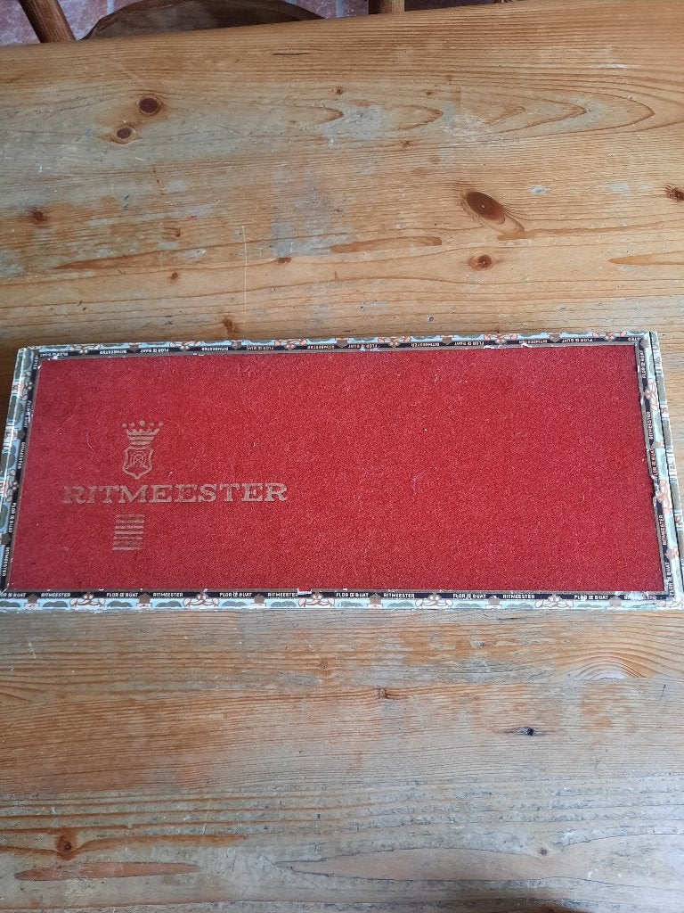 Ritmeester sigarendoos, Ophalen of Verzenden, Tabaksdoos of Verpakking