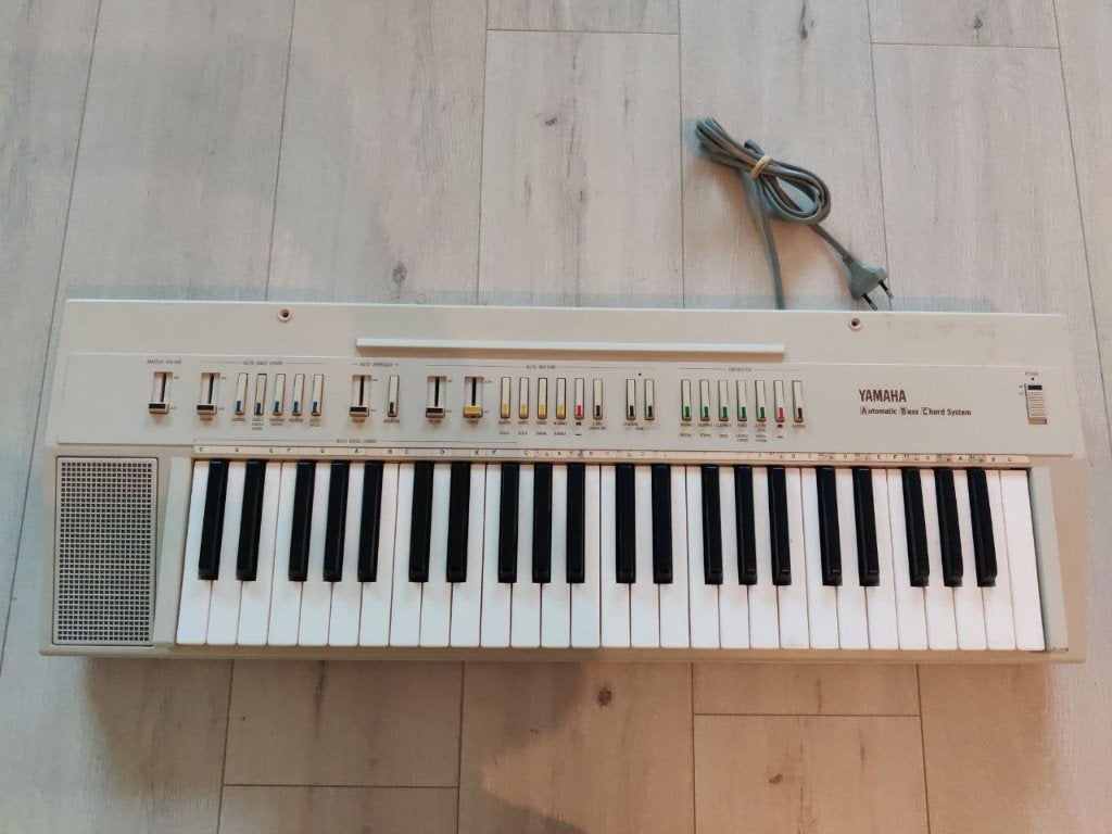 Vintage yamaha keyboard, Ophalen of Verzenden, 61 toetsen, Overige merken