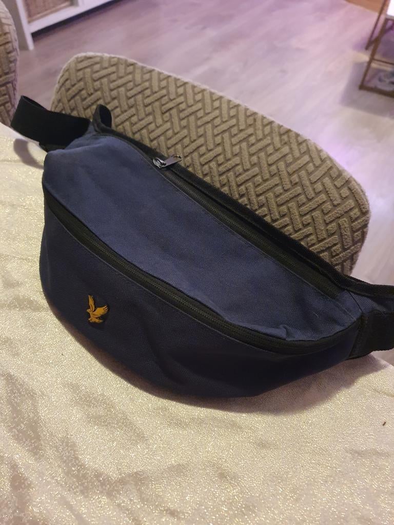 Lyle & Scott heuptas - Donkerblauw, Sieraden, Tassen en Uiterlijk, Ophalen of Verzenden, Zo goed als nieuw, Blauw, Overige merken