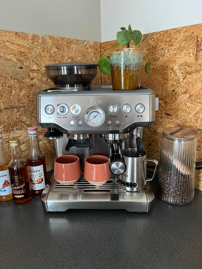Sage The Barista Express espressomachine, Ophalen, Zo goed als nieuw, Sage