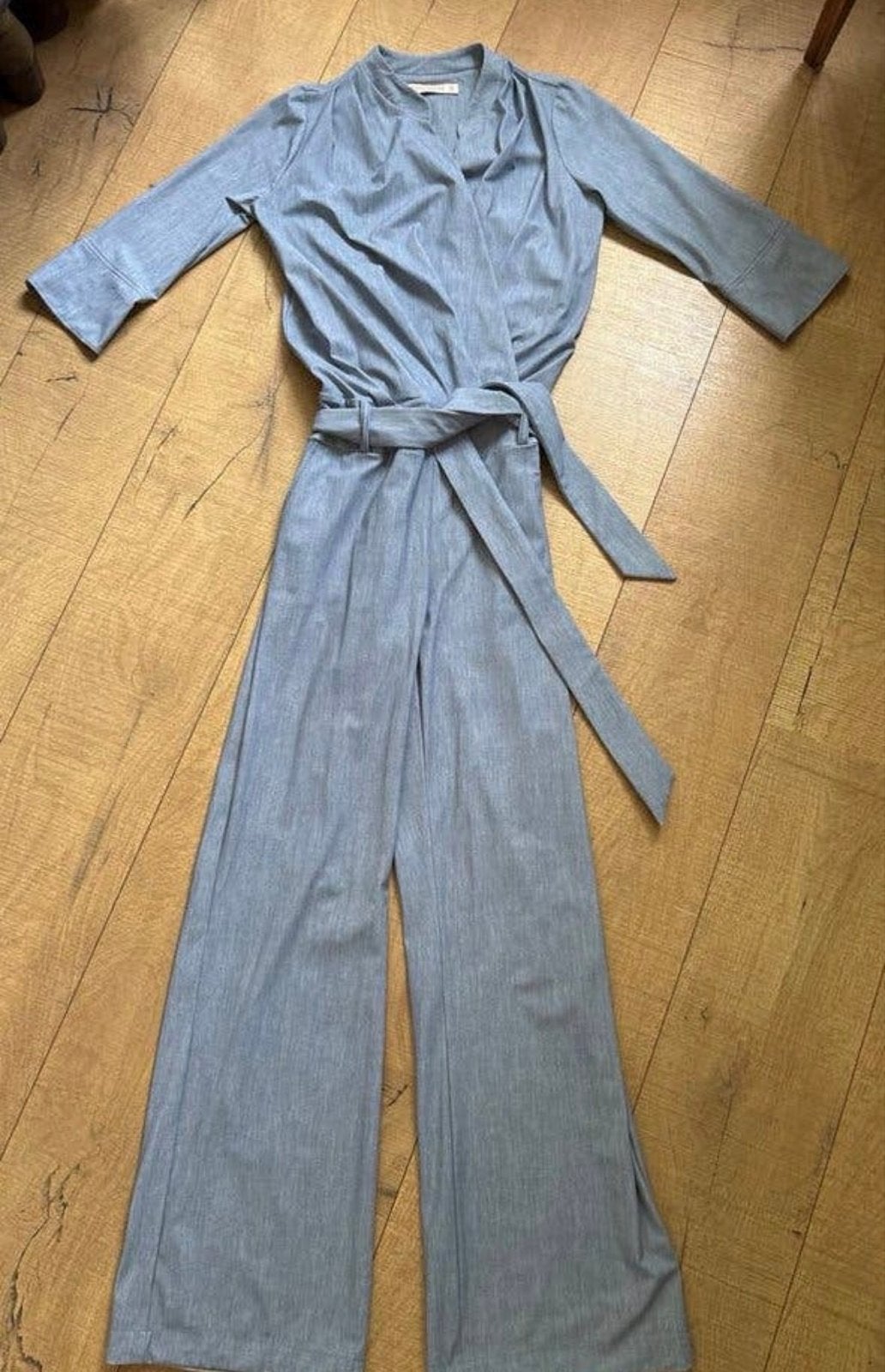 Studio Anneloes Travelstof Denim Jumpsuit S - INGEKORT!, Verzenden, Zo goed als nieuw, Maat 36 (S), Blauw
