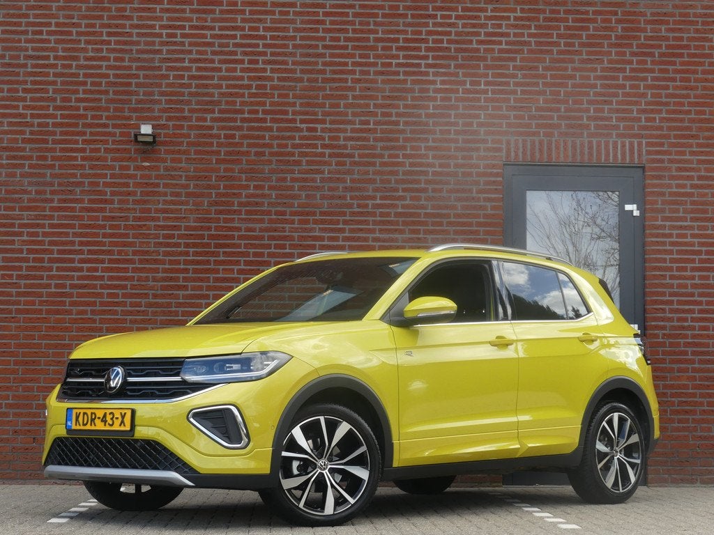Volkswagen T-Cross 1.0 TSI R-Line / 18 inch / Full options!, Auto's, Volkswagen, Bedrijf, Te koop, T-Cross, ABS, Achteruitrijcamera