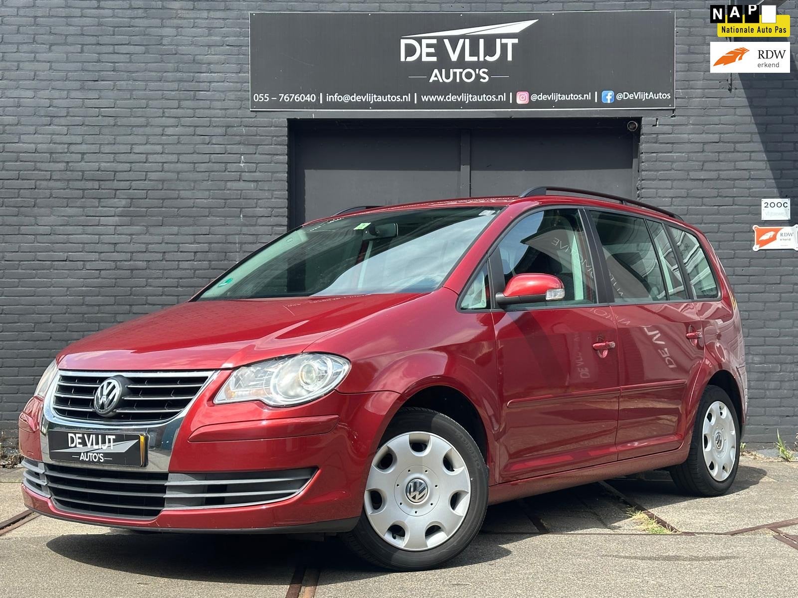 Volkswagen Touran 1.4 TSI Comfortline | Climate Control | Cr, Voorwielaandrijving, Euro 5, Gebruikt, Zwart