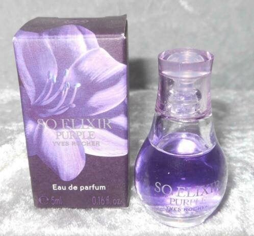 Volle parfum mini Yves rocher So elixir + Doosje, Verzamelen, Parfumverzamelingen, Zo goed als nieuw, Miniatuur, Gevuld, Ophalen of Verzenden