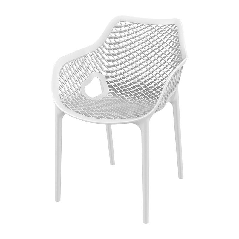 Siesta Air XL Tuinstoel Wit - Comfortabel & Modern NIEUW, Ophalen, Nieuw, Kunststof