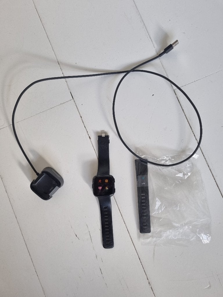 Fitbit (2019 - Versa 2), Zwart, Ophalen of Verzenden, Android, Afstand