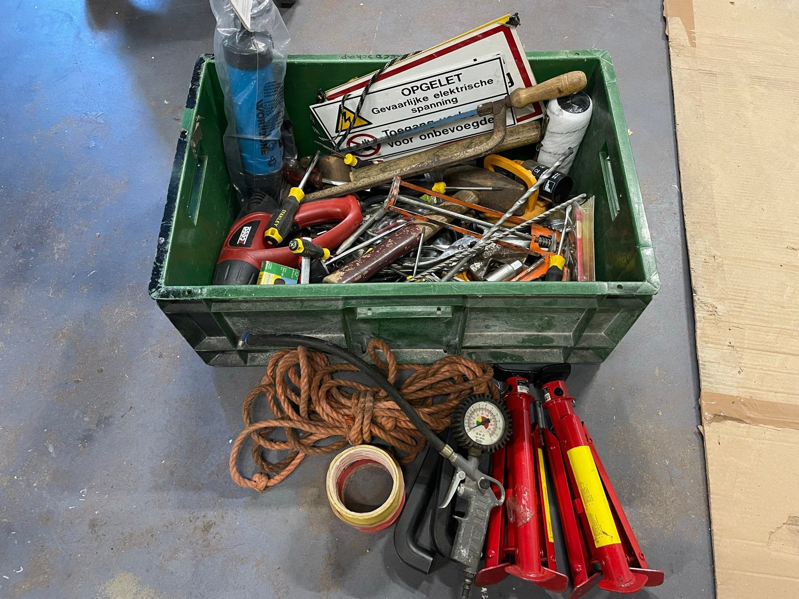 Krat gereedschap en meer, Ophalen, Gebruikt, Overige typen, Stanley