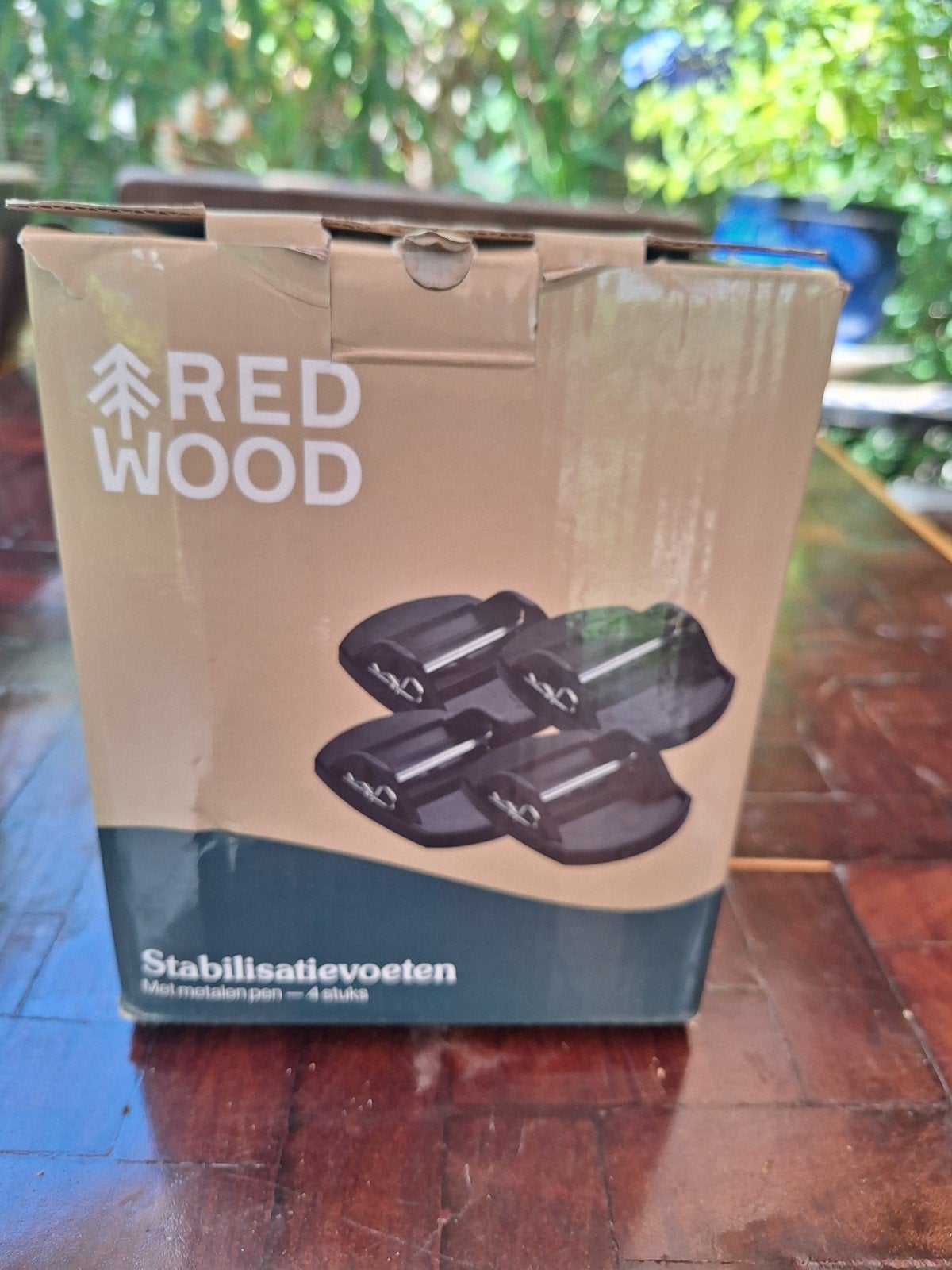 Red Wood Stabilisatievoeten voor (4 stuks), Caravans en Kamperen, Ophalen, Nieuw
