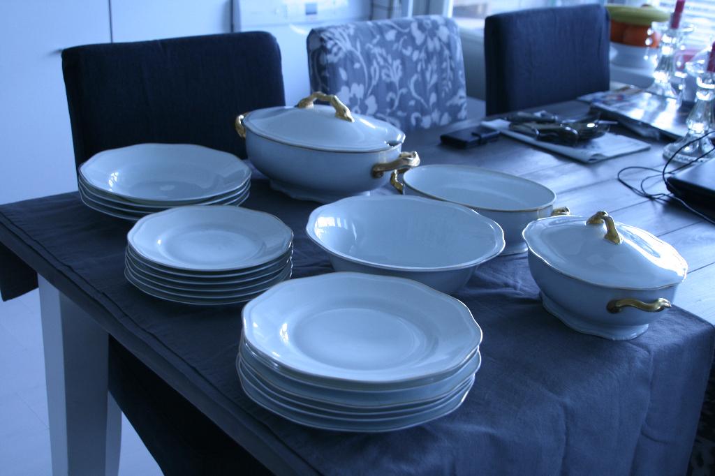 Brocante servies., Antiek en Kunst, Ophalen of Verzenden