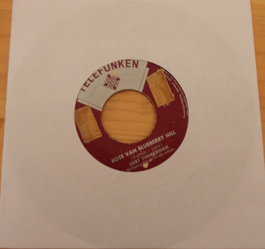 Gert Timmerman > Rose van Blueberry Hill, Cd's en Dvd's, Vinyl Singles, Ophalen of Verzenden, Gebruikt, 7 inch, Nederlandstalig