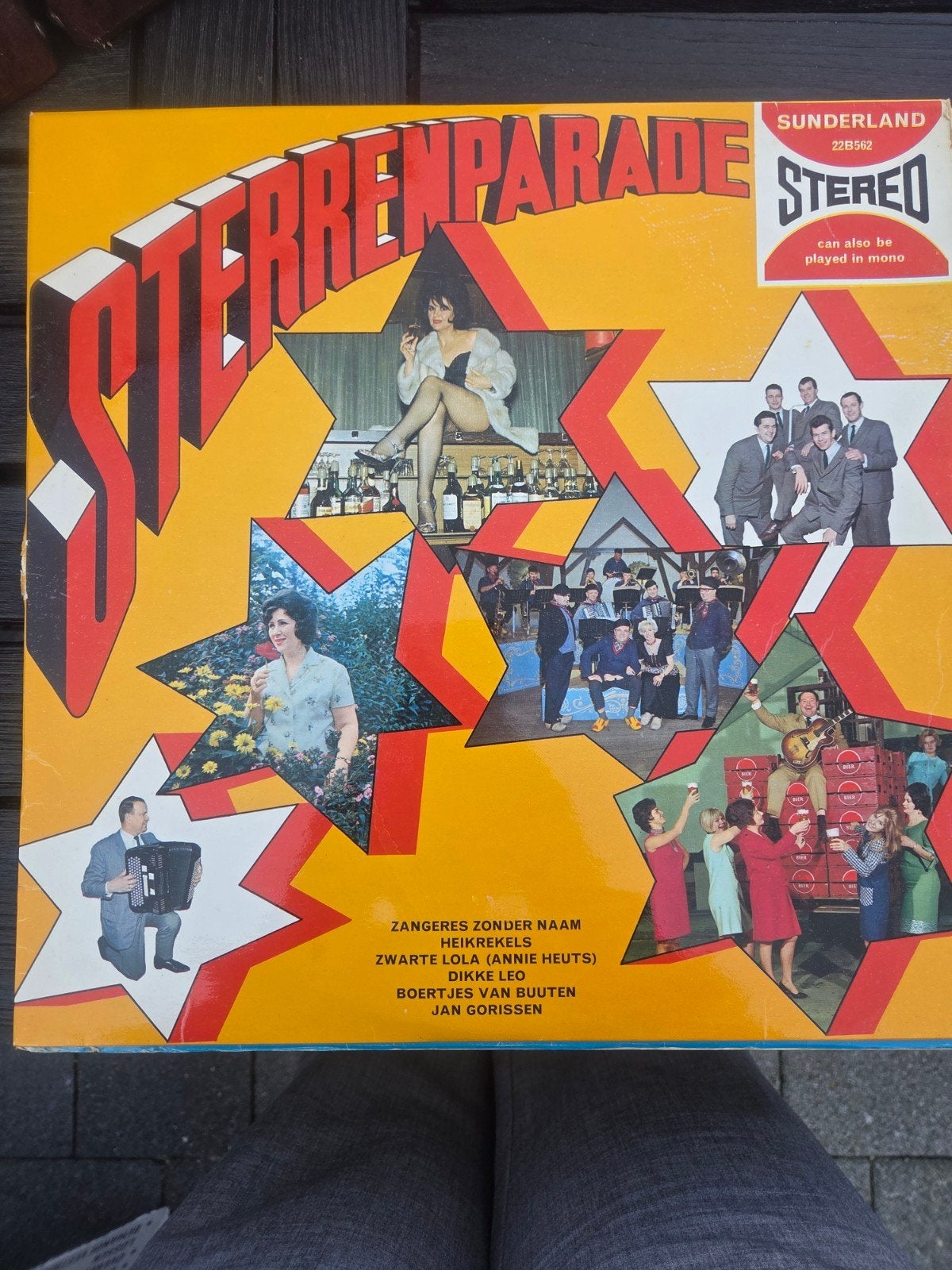 Sterrenparade - Sunderland Stereo LP, LP, Gebruikt, Overige genres, Ophalen of Verzenden