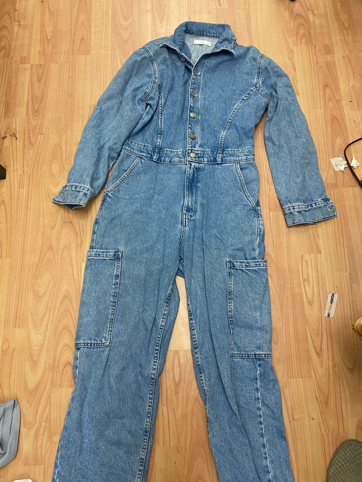 spijkerpak mango / maat M // nieuw, Kleding | Dames, Jumpsuits, Verzenden, Nieuw, Maat 38/40 (M), Blauw