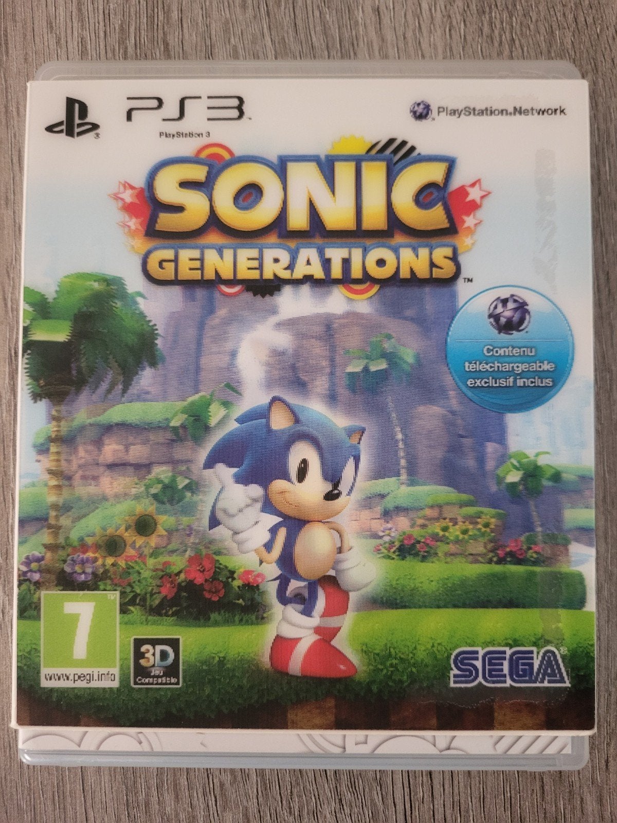 Sonic Generations - Lenticular cover - PS3, 1 speler, Ophalen of Verzenden, Zo goed als nieuw, Platform