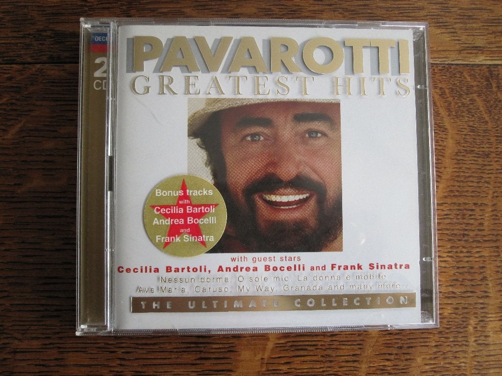 Pavarotti 2cd "greatest hits", Opera of Operette, Overige typen, Ophalen of Verzenden, Zo goed als nieuw