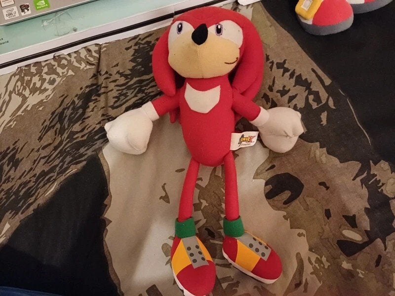 Knuckles the Echidna Plush, Gebruikt, Overige merken, Overige karakters, Overige typen