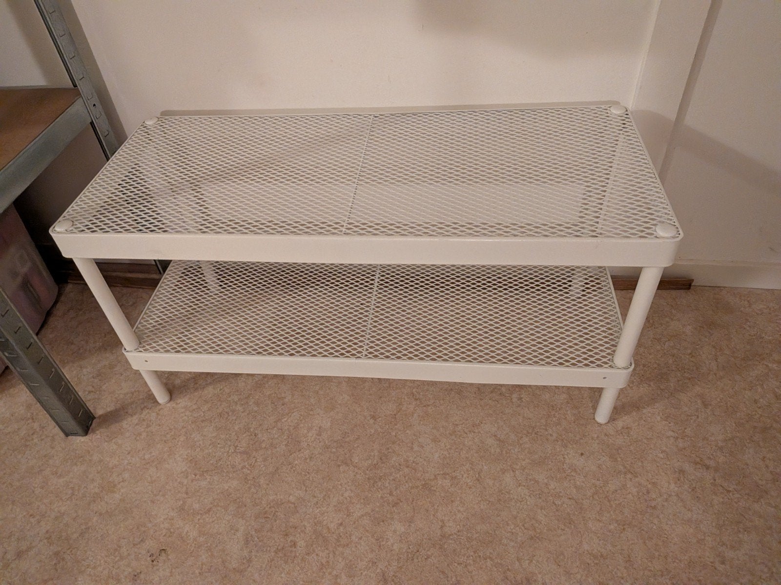 IKEA mackapär schoenenrek wit, Ophalen, Zo goed als nieuw