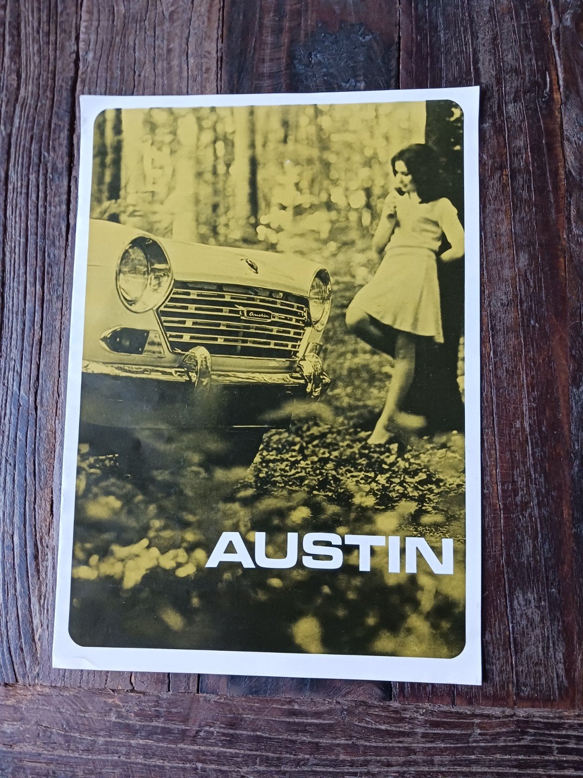 Austin Seven Glider Balanza folder jaren 60, Ophalen of Verzenden, Gelezen, Overige merken