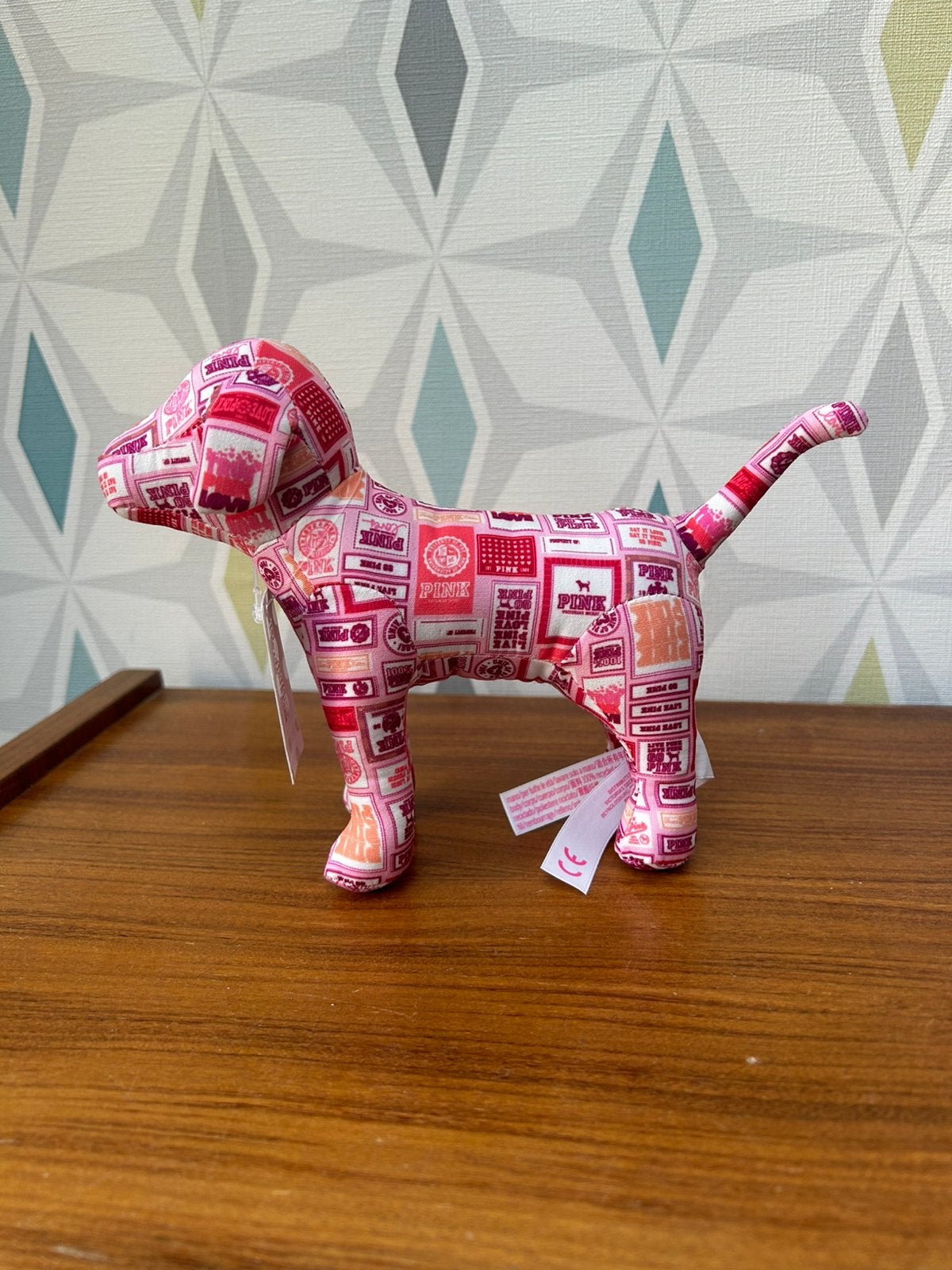 Pink Victoria’s Secret Mini Mystery Dog, knuffel hondje, Ophalen of Verzenden, Roze, Overige typen