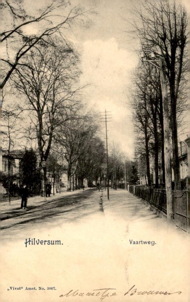 Hilversum Vaartweg Vivat no  3007 # 438, Verzenden, Voor 1920, Gelopen, Noord-Holland