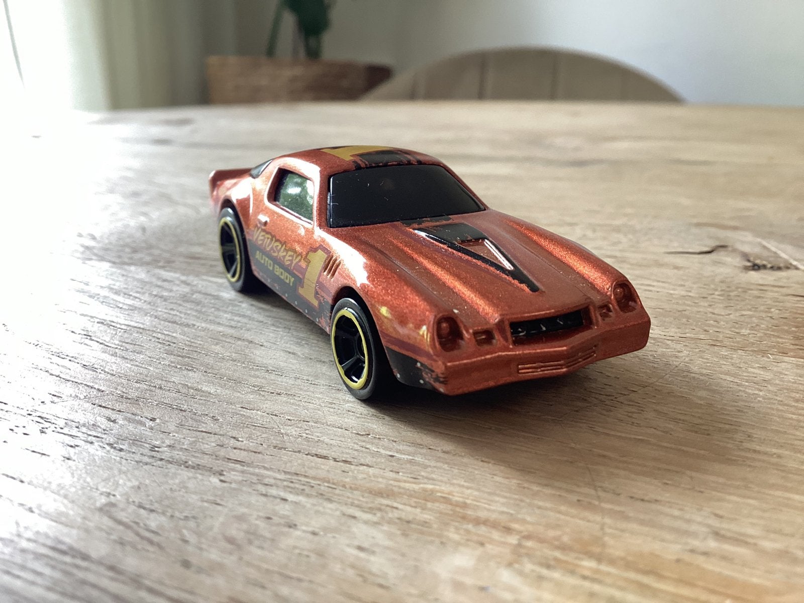 Hot Wheels Camaro Z28 ‘Vetuskey Auto Body’ 2012, Ophalen of Verzenden, Zo goed als nieuw, Auto